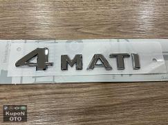 A2208171015 MERCEDES W117 W166 W204 W207 W212 W216 W218 W220 W222 W253  4 MATİC YAZISI ÇIKMA ORJİNAL