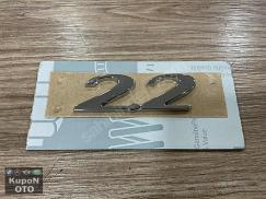 A6398170714 MERCEDES W639 VİANO  2.2 YAZISI SIFIR ORJİNAL