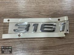 51147289865 7289865 BMW F30 F30 LCİ 3.16İ YAZISI SIFIR ORJİNAL