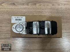 A2139054703 MERCEDES W213 SOL ÖN CAM DÜĞMESİ SIFIR Y.S
